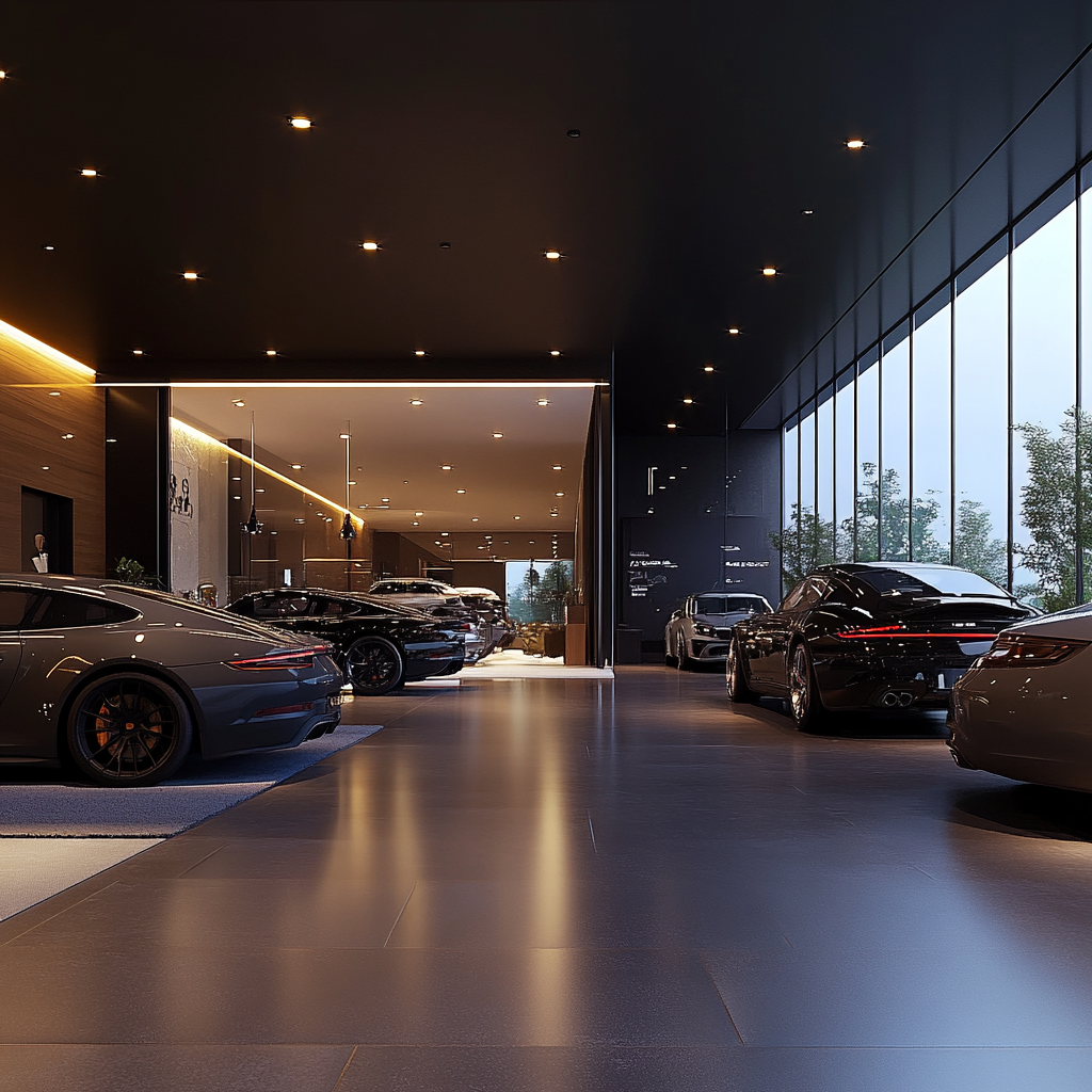 Modern dealership